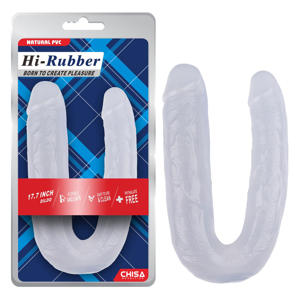 Dildo-Clear de 17,7 pouces