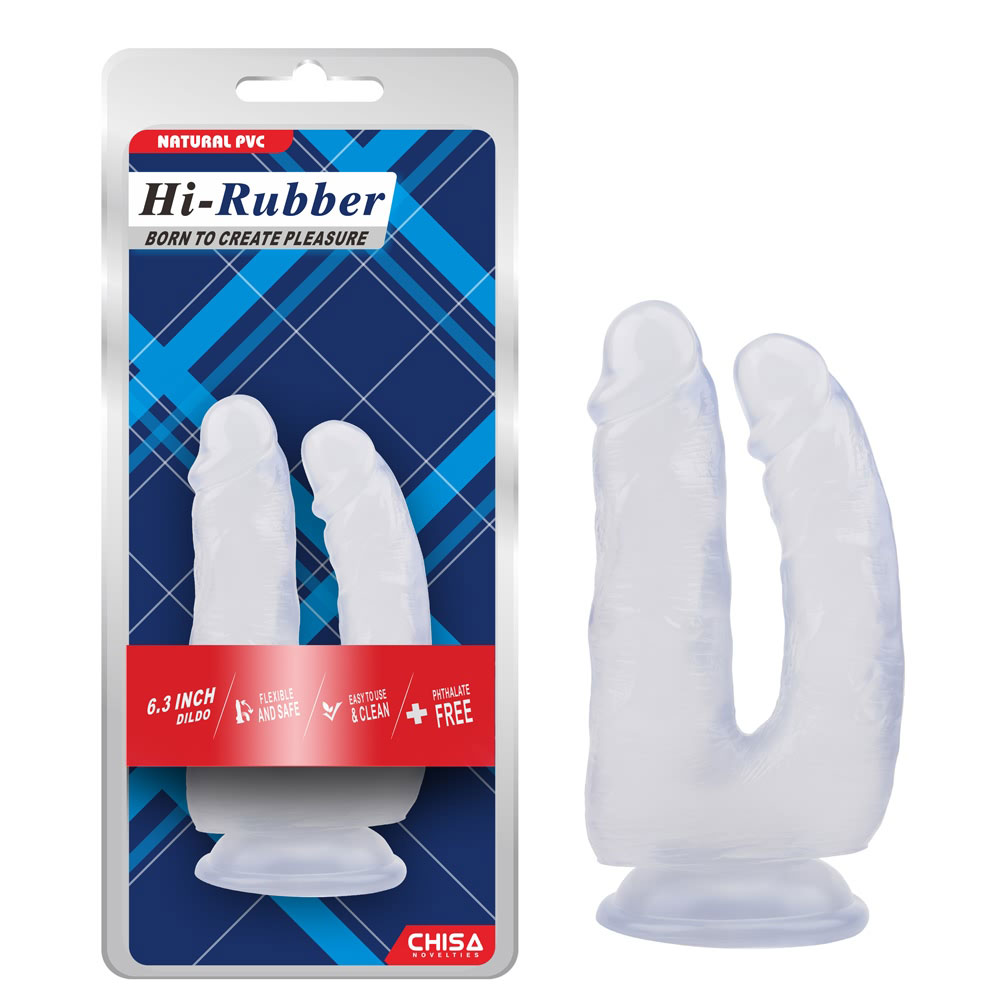 Dildo-Clear de 6,3 pouces