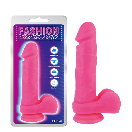 Gode ​​Cock Double Densité 8.2'' Rose