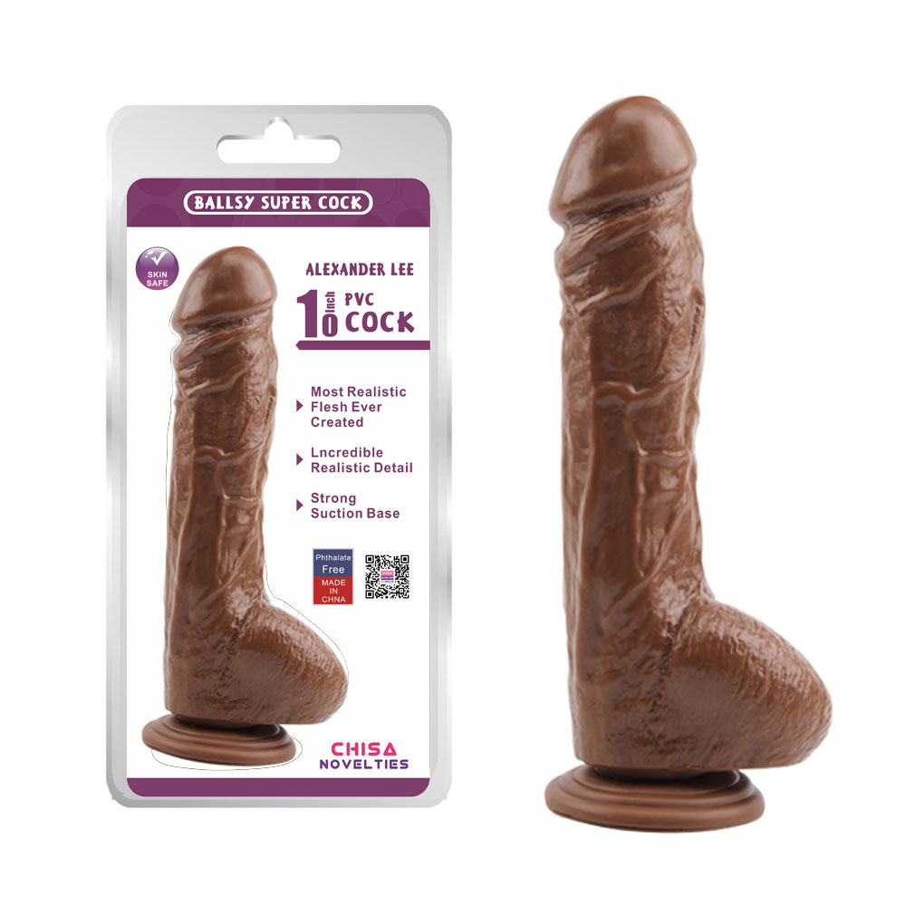 Alexander Lee 10'' Gode-Marron